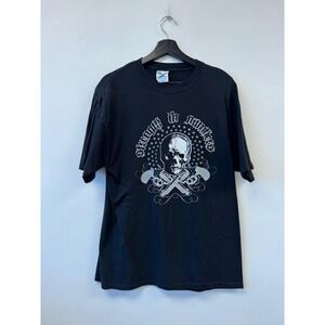 Strength in Numbers Hardcore Band Shirt Mens Medium Skull Graphic T-Shirt Tee